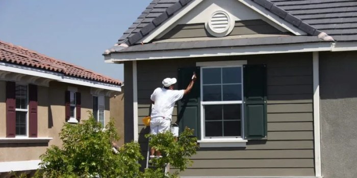 Siding Painting | Professional Painting Company | Mr. Happy House