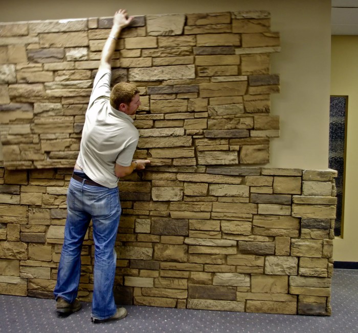 How To Install Faux Stone Veneer Panels